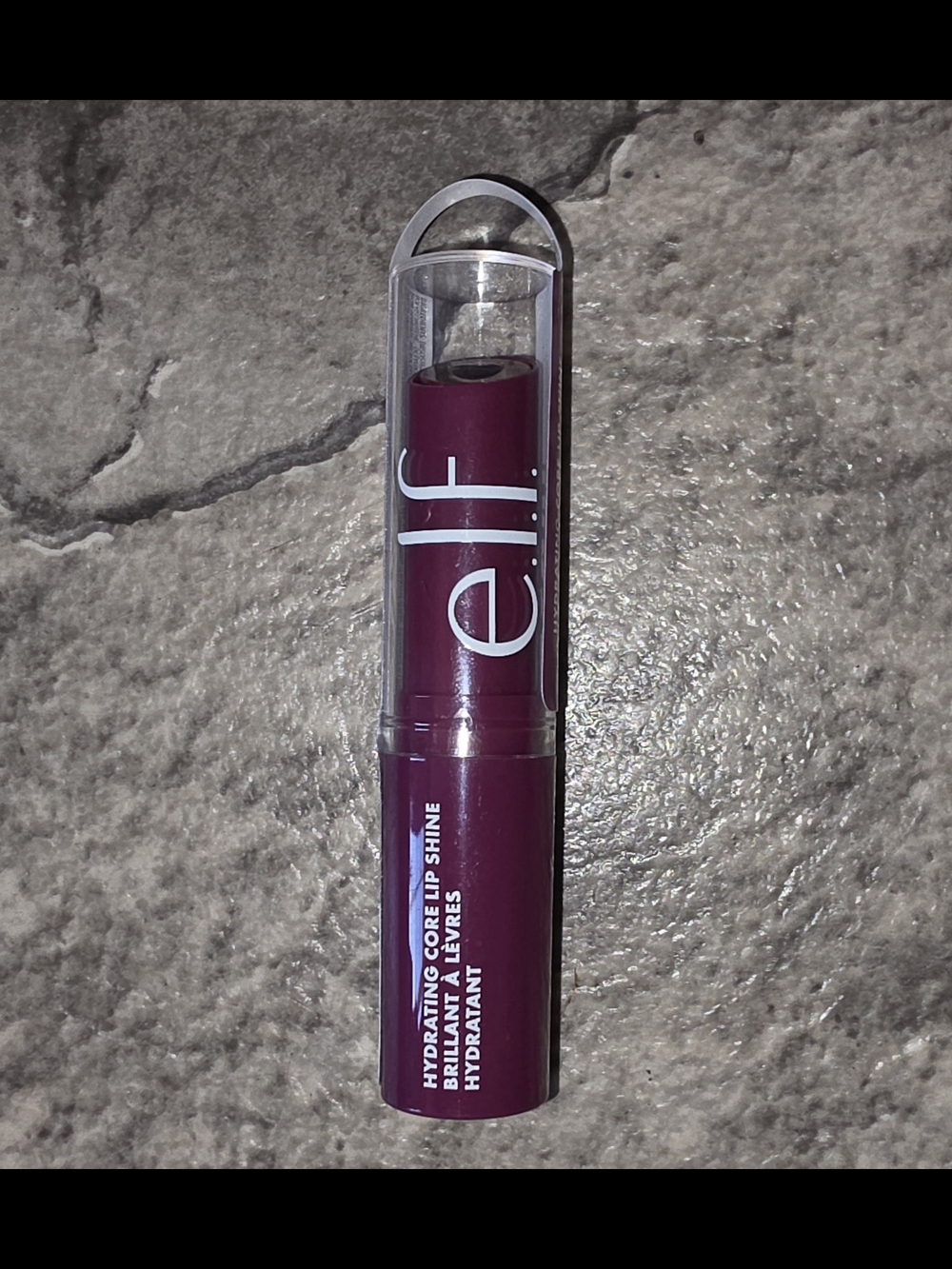 ELF Hydrating Core Lip Shine - Ecstatic- Cool Toned Berry BNIB